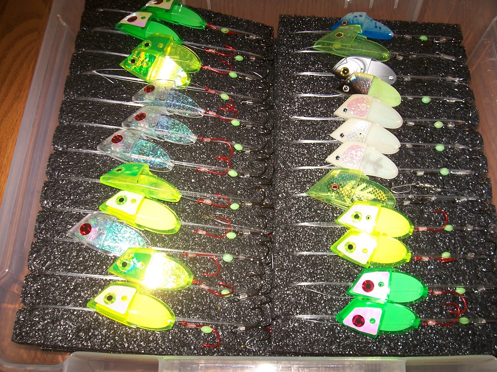 Amish Mega Cut Bait Head Caddy Six Pad